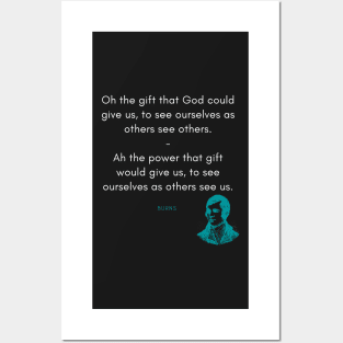 Robert Burns Quote Posters and Art